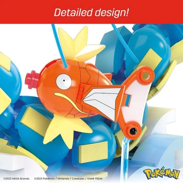 Mattel MEGA Pokémon Magikarp Evolution Set, Konstruktionsspielzeug – Bild 6