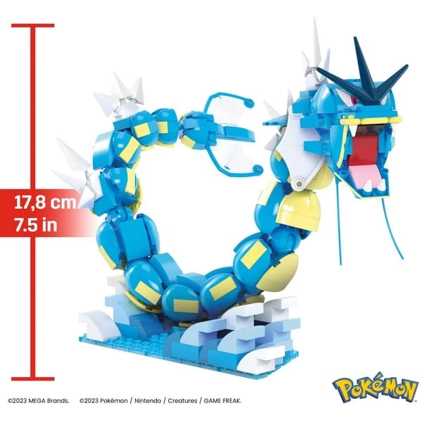 Mattel MEGA Pokémon Magikarp Evolution Set, Konstruktionsspielzeug – Bild 7