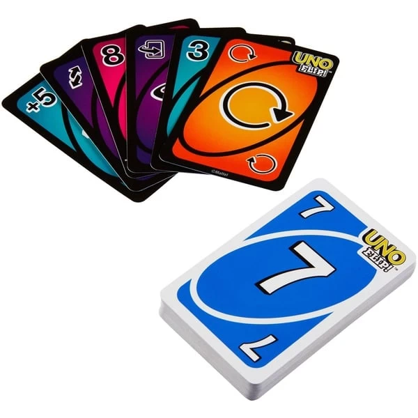 Mattel UNO Flip!, Kartenspiel – Bild 3