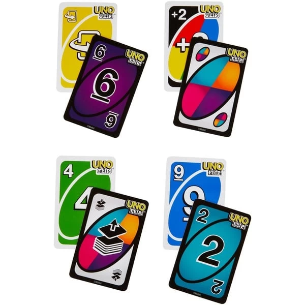 Mattel UNO Flip!, Kartenspiel – Bild 4
