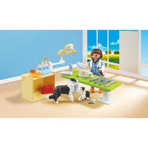 PLAYMOBIL 5653 City Life Tierarztpraxis Zum Mitnehmen, Konstruktionsspielzeug – Bild 2