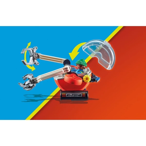 PLAYMOBIL 70142 City Action Seenot: Umwelteinsatz Mit Tauchboot, Konstruktionsspielzeug – Bild 2