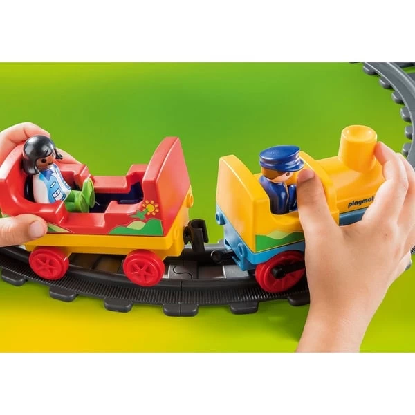 PLAYMOBIL 70179 1.2.3 Meine Erste Eisenbahn, Konstruktionsspielzeug – Bild 7