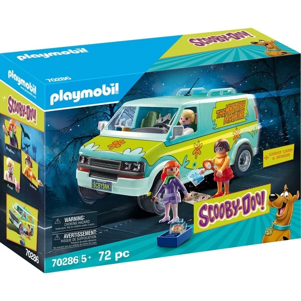 PLAYMOBIL 70286 SCOOBY-DOO! Mystery Machine, Konstruktionsspielzeug