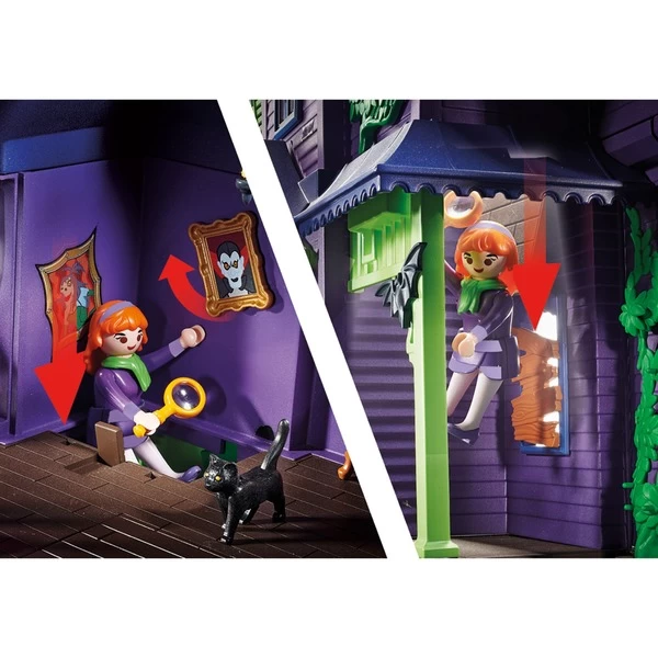 PLAYMOBIL 70361 SCOOBY-DOO! Abenteuer Im Geisterhaus, Konstruktionsspielzeug – Bild 10