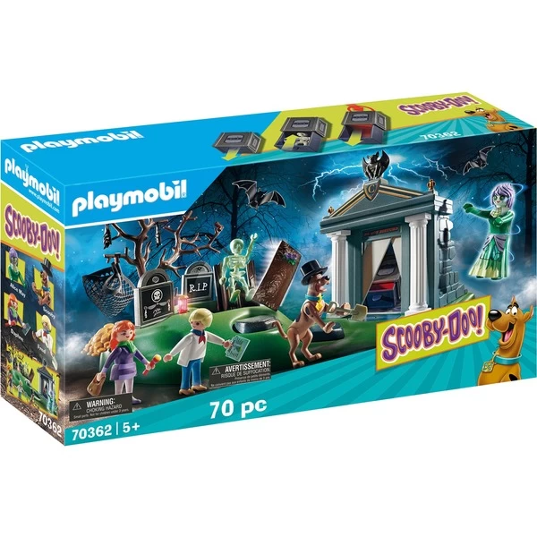 PLAYMOBIL 70362 SCOOBY-DOO! Abenteuer Auf Dem Friedhof, Konstruktionsspielzeug