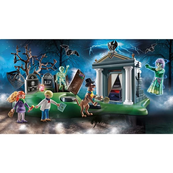 PLAYMOBIL 70362 SCOOBY-DOO! Abenteuer Auf Dem Friedhof, Konstruktionsspielzeug – Bild 2