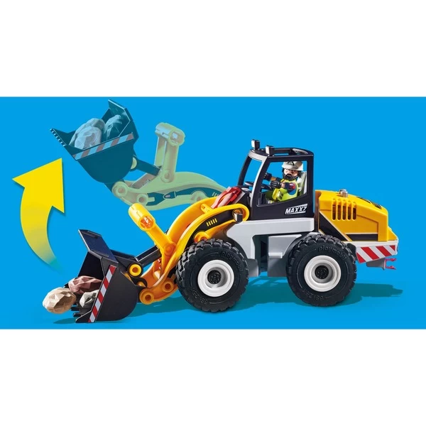 PLAYMOBIL 70445 City Action Radlader, Konstruktionsspielzeug – Bild 4