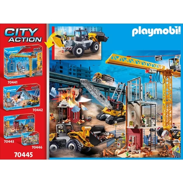 PLAYMOBIL 70445 City Action Radlader, Konstruktionsspielzeug – Bild 5