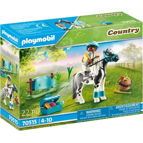 PLAYMOBIL 70515 Country Sammelpony "Lewitzer", Konstruktionsspielzeug