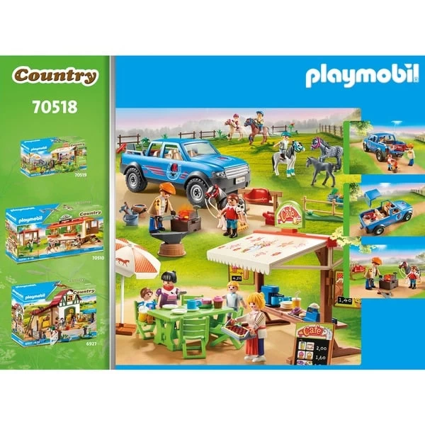 PLAYMOBIL 70518 Country Mobiler Hufschmied, Konstruktionsspielzeug – Bild 2