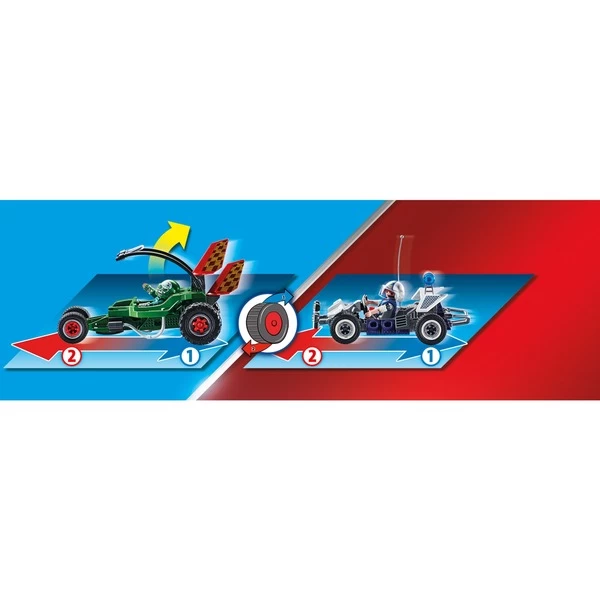 PLAYMOBIL 70577 City Action Polizei-Kart: Verfolgung Des Tresorräubers, Konstruktionsspielzeug – Bild 4