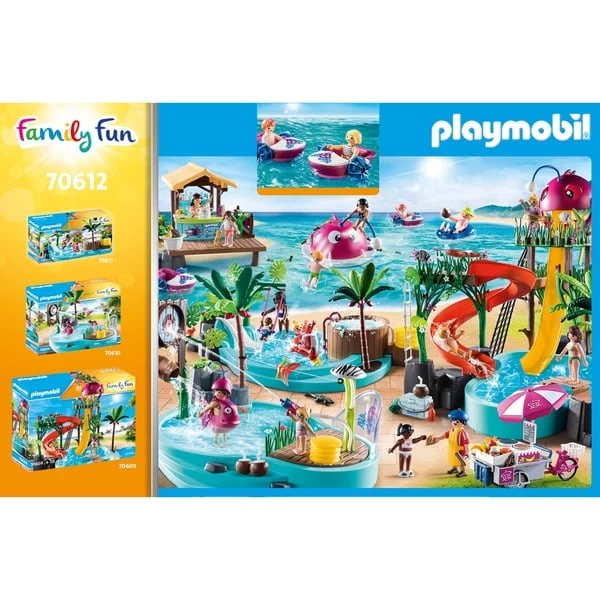 PLAYMOBIL 70612 Family Fun Paddleboot-Verleih Mit Saftbar, Konstruktionsspielzeug – Bild 2