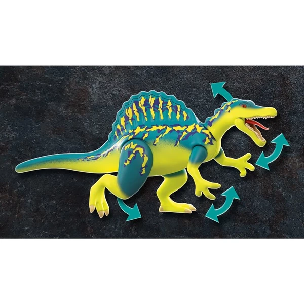PLAYMOBIL 70625 Dino Rise Spinosaurus: Doppelte Verteidigungs-Power, Konstruktionsspielzeug – Bild 3
