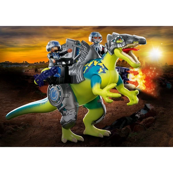 PLAYMOBIL 70625 Dino Rise Spinosaurus: Doppelte Verteidigungs-Power, Konstruktionsspielzeug – Bild 7