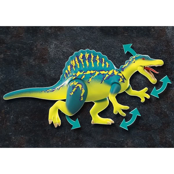 PLAYMOBIL 70625 Dino Rise Spinosaurus: Doppelte Verteidigungs-Power, Konstruktionsspielzeug – Bild 8