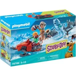 PLAYMOBIL 70706 SCOOBY-DOO! Abenteuer Mit Snow Ghost, Konstruktionsspielzeug