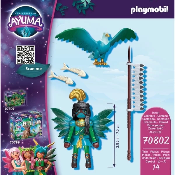 PLAYMOBIL 70802 Ayuma Knight Fairy Mit Seelentier, Konstruktionsspielzeug – Bild 2