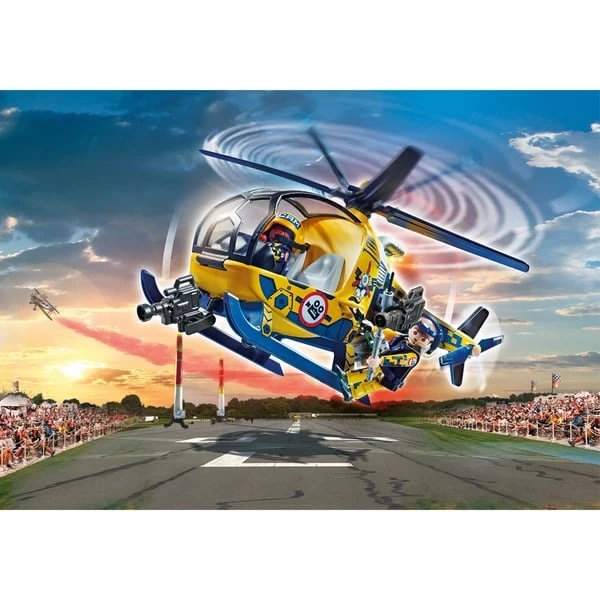 PLAYMOBIL 70833 Air Stuntshow Filmcrew-Helikopter, Konstruktionsspielzeug – Bild 3