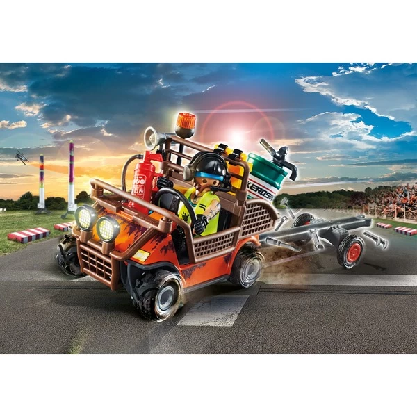 PLAYMOBIL 70835 Air Stuntshow Mobiler Reparaturservice, Konstruktionsspielzeug – Bild 3