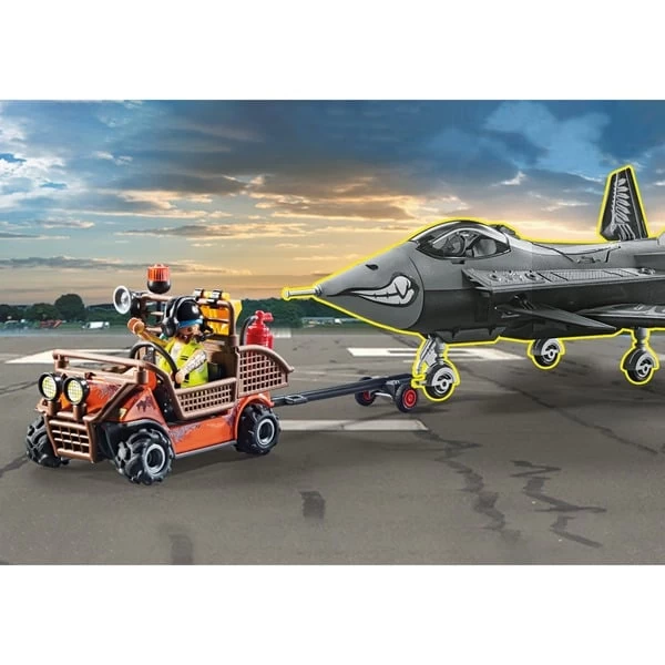 PLAYMOBIL 70835 Air Stuntshow Mobiler Reparaturservice, Konstruktionsspielzeug – Bild 4