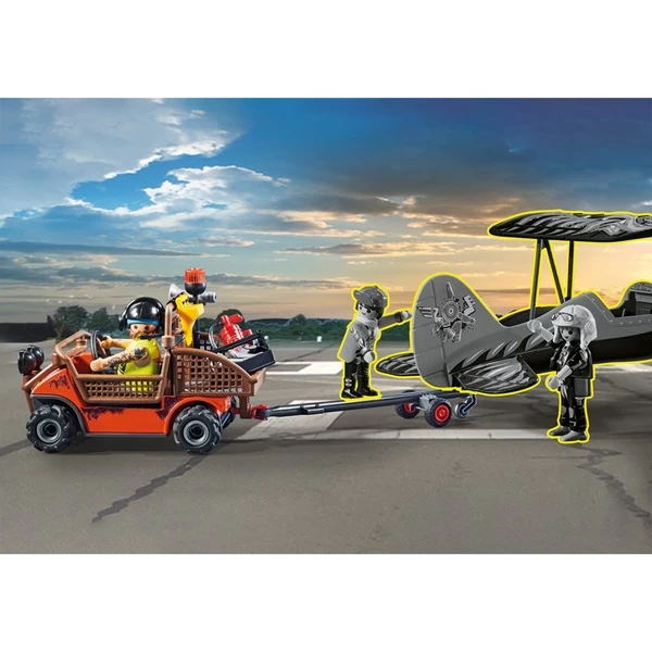PLAYMOBIL 70835 Air Stuntshow Mobiler Reparaturservice, Konstruktionsspielzeug – Bild 5