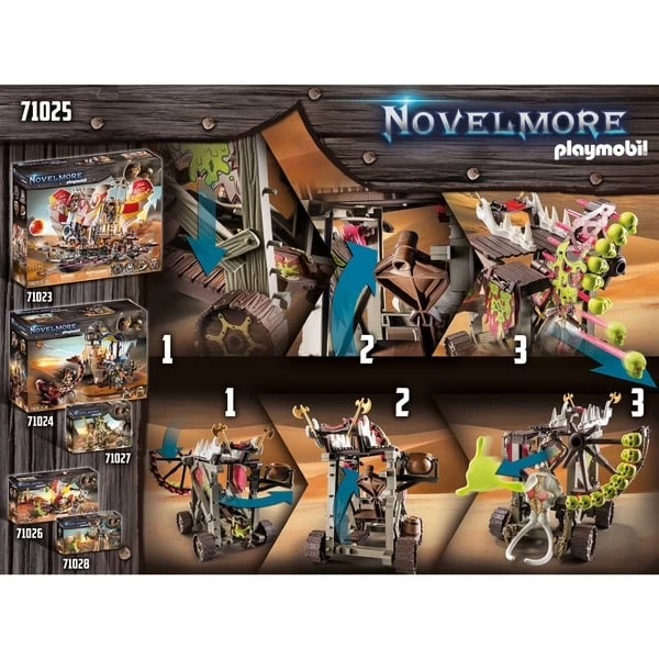 PLAYMOBIL 71025 Novelmore Sal'ahari Sands - Donnerthron, Konstruktionsspielzeug – Bild 12