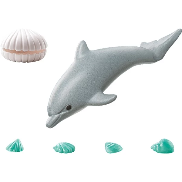 PLAYMOBIL 71068 Wiltopia Junger Delfin, Konstruktionsspielzeug – Bild 2