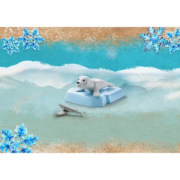 PLAYMOBIL 71070 Wiltopia Junger Seehund, Konstruktionsspielzeug – Bild 3