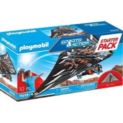 PLAYMOBIL 71079 Sports & Action Starter Pack Drachenflieger, Konstruktionsspielzeug