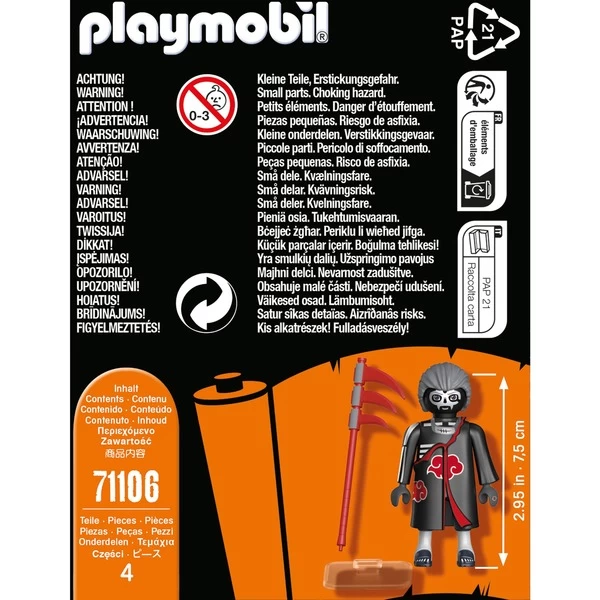 PLAYMOBIL 71106 Naruto Shippuden - Hidan, Konstruktionsspielzeug – Bild 4