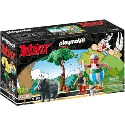 PLAYMOBIL 71160 Asterix Wildschweinjagd, Konstruktionsspielzeug