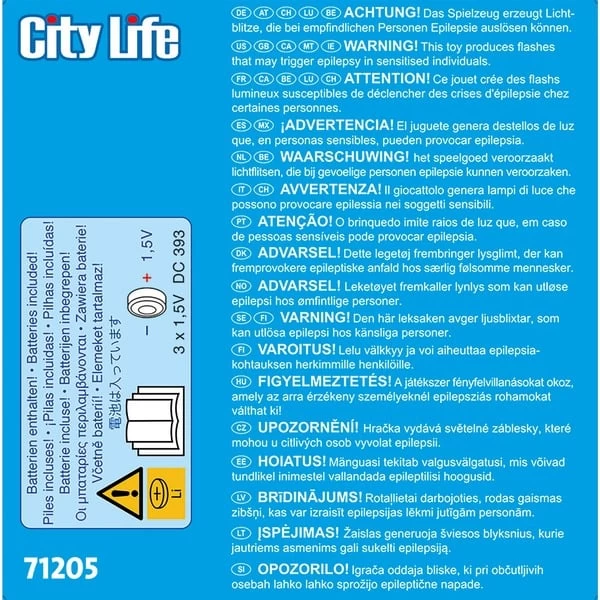 PLAYMOBIL 71205 Notarzt-Motorrad Mit Blinklicht, Konstruktionsspielzeug – Bild 4