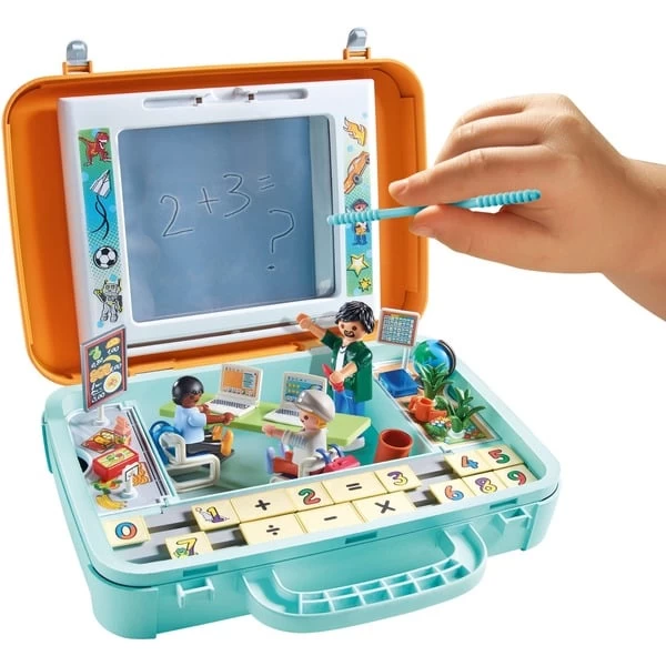 PLAYMOBIL 71216 City Life Lernkoffer, Konstruktionsspielzeug – Bild 2