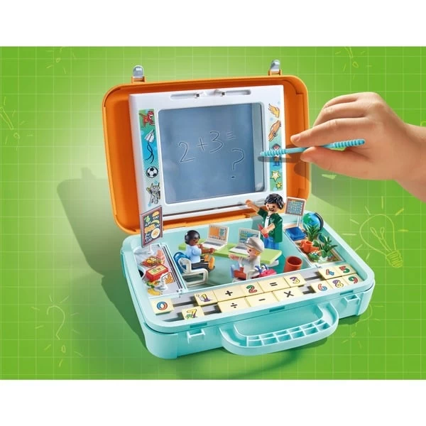 PLAYMOBIL 71216 City Life Lernkoffer, Konstruktionsspielzeug – Bild 3