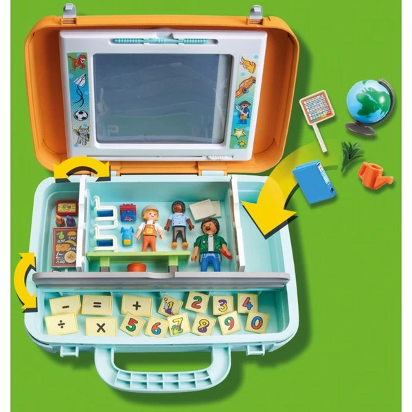 PLAYMOBIL 71216 City Life Lernkoffer, Konstruktionsspielzeug – Bild 4