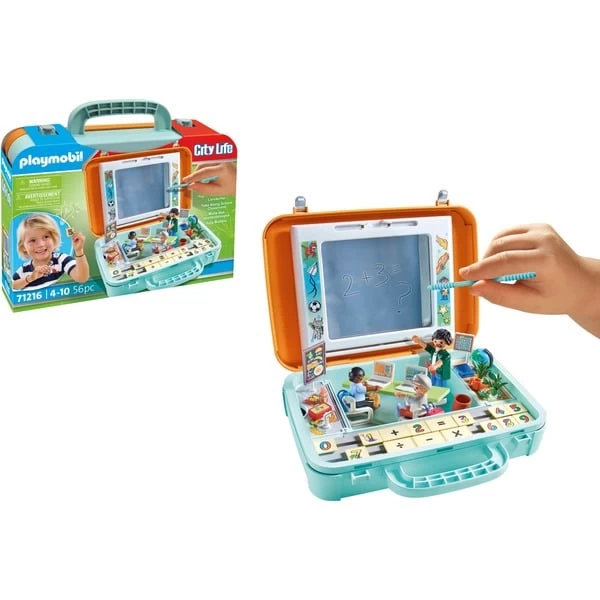 PLAYMOBIL 71216 City Life Lernkoffer, Konstruktionsspielzeug – Bild 7