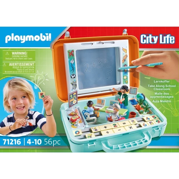 PLAYMOBIL 71216 City Life Lernkoffer, Konstruktionsspielzeug – Bild 8