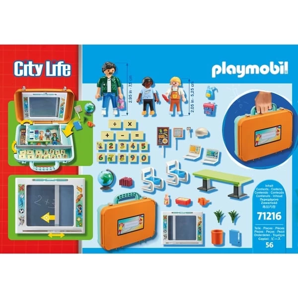 PLAYMOBIL 71216 City Life Lernkoffer, Konstruktionsspielzeug – Bild 9