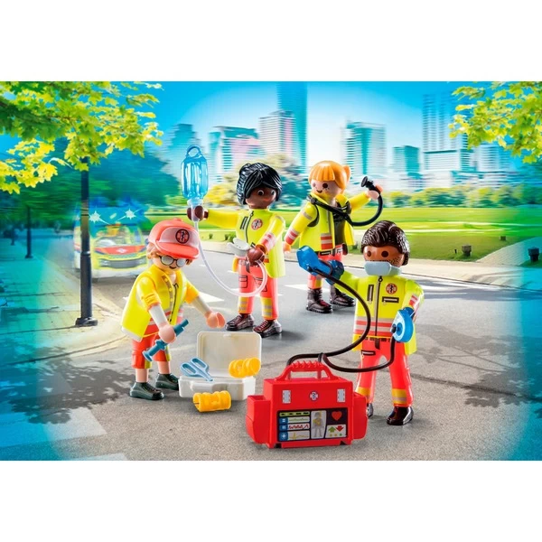 PLAYMOBIL 71244 City Life - Rettungsteam, Konstruktionsspielzeug – Bild 3