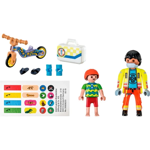 PLAYMOBIL 71245 City Life - Sanitäter Mit Patient, Konstruktionsspielzeug – Bild 2