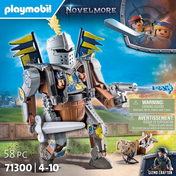 PLAYMOBIL 71300 Novelmore Kampfroboter, Konstruktionsspielzeug – Bild 8
