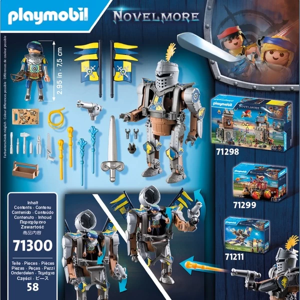 PLAYMOBIL 71300 Novelmore Kampfroboter, Konstruktionsspielzeug – Bild 9
