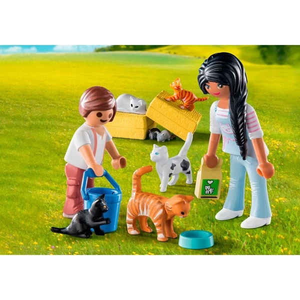 PLAYMOBIL 71309 Country Katzenfamilie, Konstruktionsspielzeug – Bild 3