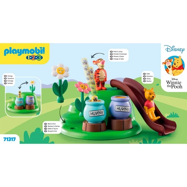 PLAYMOBIL 71317 1.2.3 & Disney: Winnies & Tiggers Bienengarten, Konstruktionsspielzeug – Bild 6