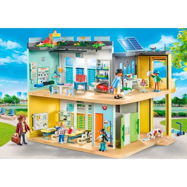 PLAYMOBIL 71327 City Life Große Schule, Konstruktionsspielzeug – Bild 3
