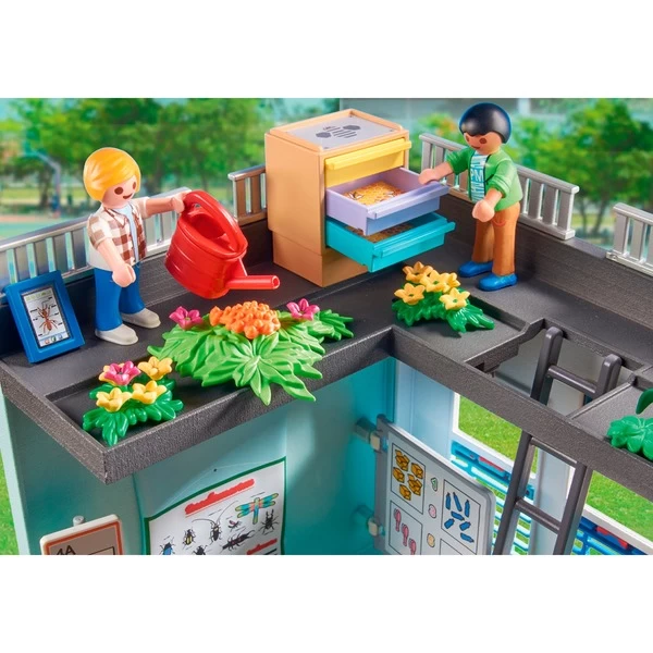 PLAYMOBIL 71327 City Life Große Schule, Konstruktionsspielzeug – Bild 4