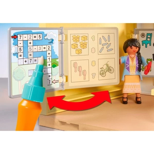 PLAYMOBIL 71327 City Life Große Schule, Konstruktionsspielzeug – Bild 7