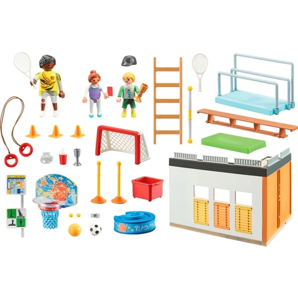 PLAYMOBIL 71328 City Life Anbau Turnhalle, Konstruktionsspielzeug – Bild 2