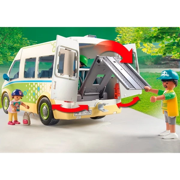 PLAYMOBIL 71329 City Life Schulbus, Konstruktionsspielzeug – Bild 4